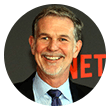 profissionais de atendimento - Reed Hastings CEO da Netflix