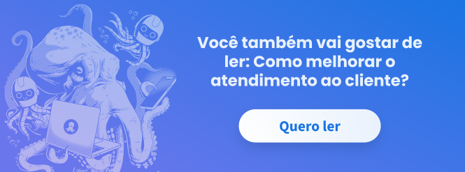 Banner com link para artigo "como melhoras o atendimento ao cliente?"