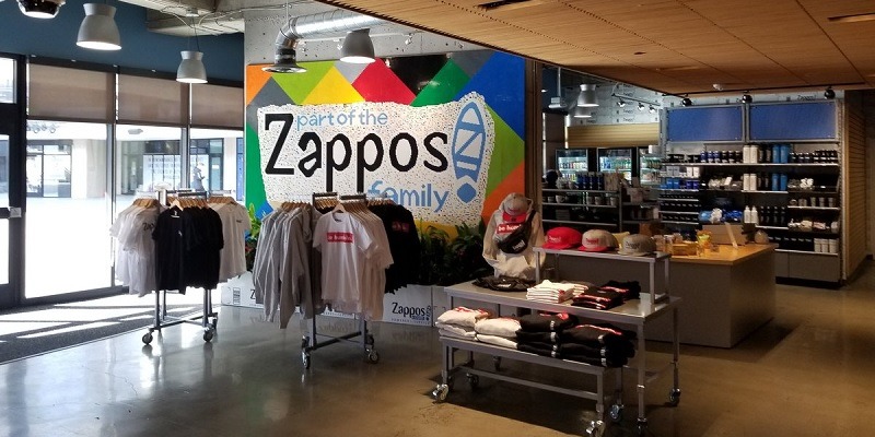 Loja física da Zappos