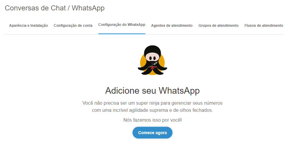 Conectar o WhatsApp Business ao Octadesk