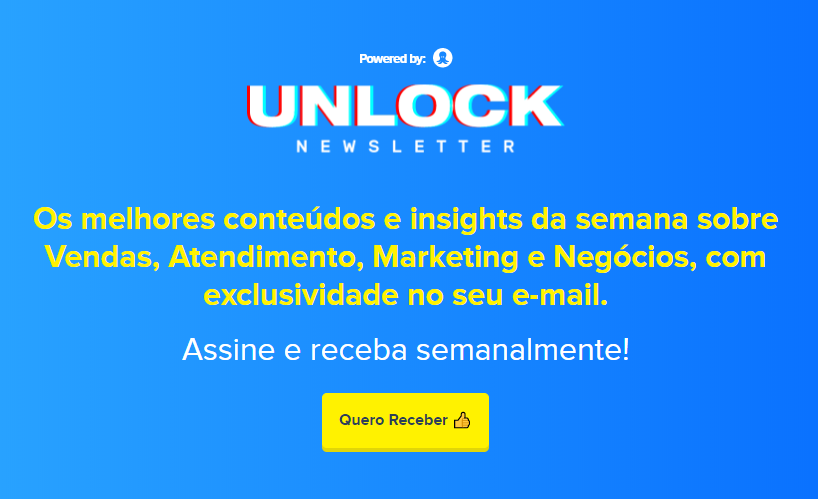 Newsletter Unlock da Octadesk