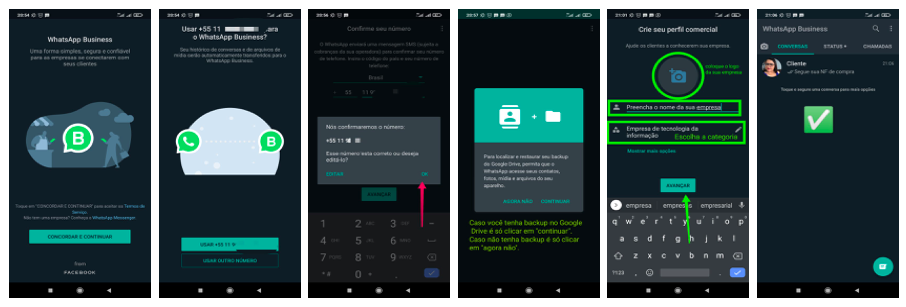 Como migrar do whatsapp para o whatsapp business
