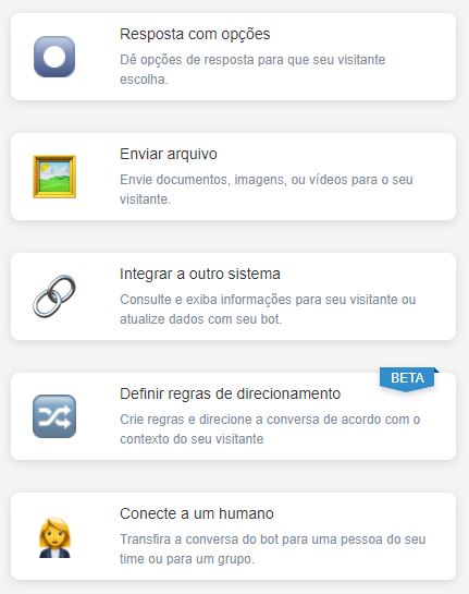 Integração do bot com autoatendimento