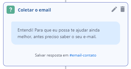 Coletar o email