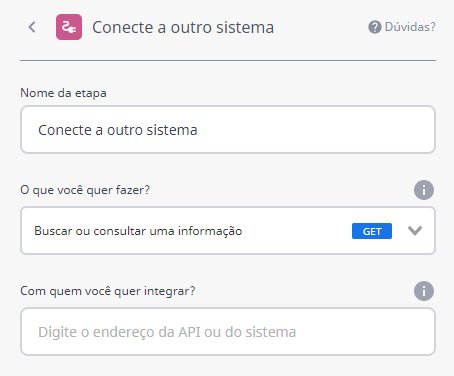 Conectar seu chatbot de autoatendimento com outros sistemas