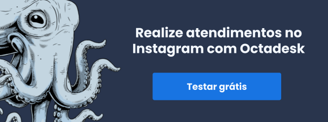 Atendimento ao cliente no Instagram - teste grátis